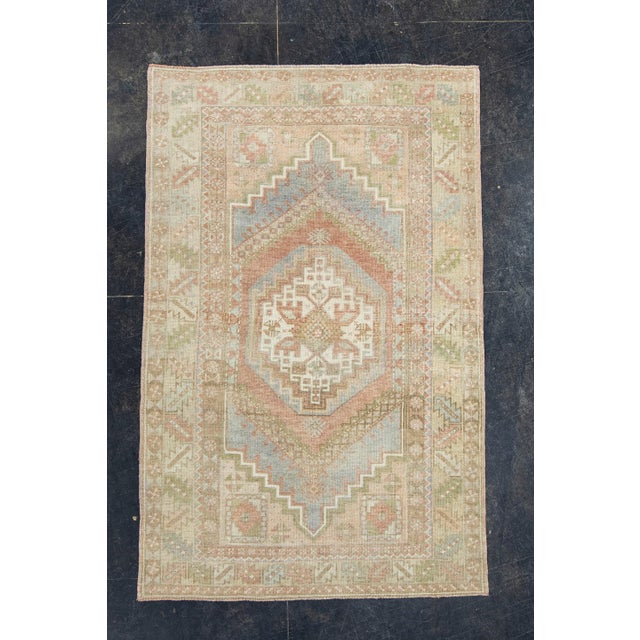 Brown Turkish Anatolian Rug 3'8" x 5'9" #17592 For Sale - Image 8 of 8