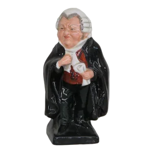 Royal Doulton England Charles Dickens Collection Buzfuz Mini Figurine