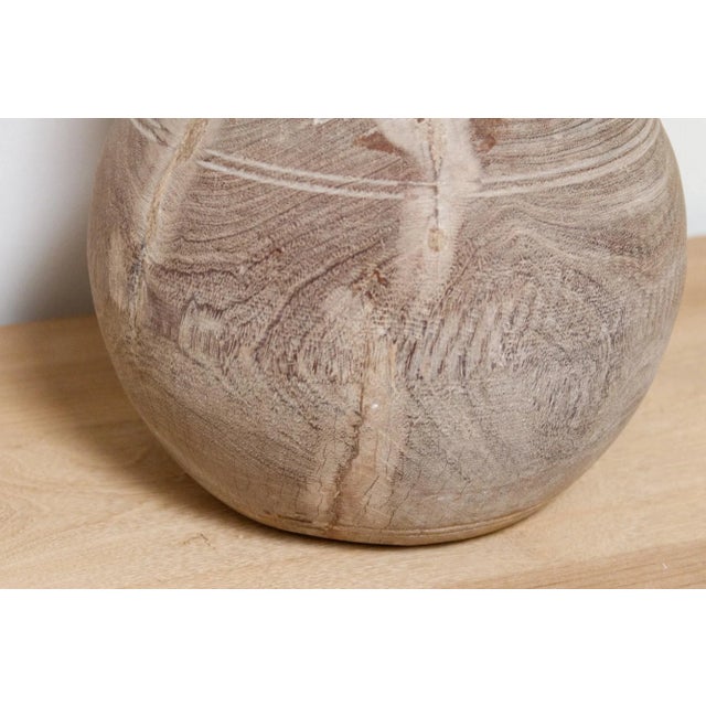 Wood Himachal Wooden Pot-Veer For Sale - Image 7 of 10