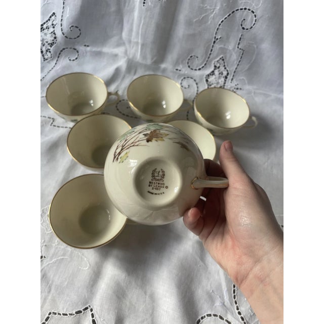 1940s Westwind by Lenox Ceramic Tableware Set - 27 Pieces For Sale - Image 10 of 12