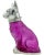 Vintage French Bulldog Pink Glass Silverplate Claret Jug Decanter For Sale In Washington DC - Image 6 of 13