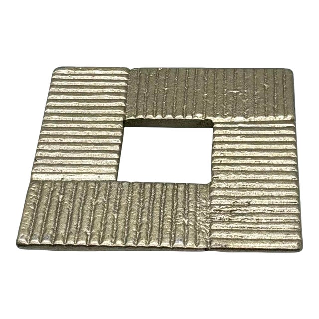 Hickory Chair Modern Pull Champagne Silver For Sale