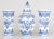 Antique Petite Dutch Delft Floral Garniture Vases - Set of 3 For Sale - Image 9 of 9