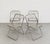 Castelli Mid Century Modern Italian Lucite "Plia" Folding Chairs by Giancarlo Piretti for Castelli, C. 1970s For Sale - Image 4 of 14