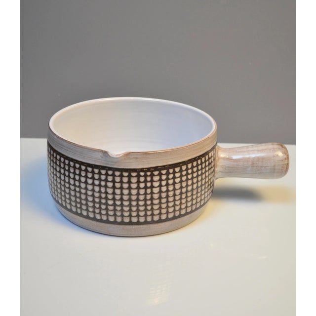 Handled Ceramic Bowl by Émile Masson, France, 1960s For Sale - Image 11 of 11