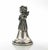 Vintage Italian Sterling Silver Angel Bell Cherub Playing Pan Flute, 1960s For Sale - Image 3 of 6