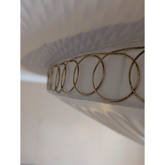 Large Flush Mount in the style of Paavo Tynell, 1950s For Sale - Image 13 of 18