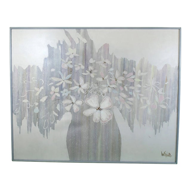 Vintage Floral Lee Reynolds Painting For Sale