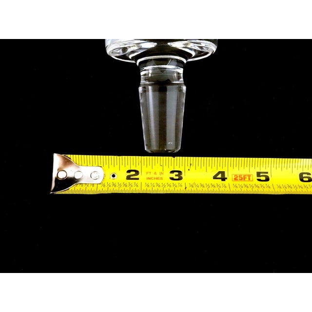 Waterford Cut Crystal Replacement 4" Decanter Stopper For Sale In New York - Image 6 of 6