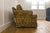 This classic skirted loveseat, attributed to the legendary luxury maker Baker Furniture, is a masterclass in traditional...