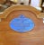 Mid-Century French Beech Butcher’s Block With Marble Top and Agricultural Plaque For Sale - Image 4 of 12