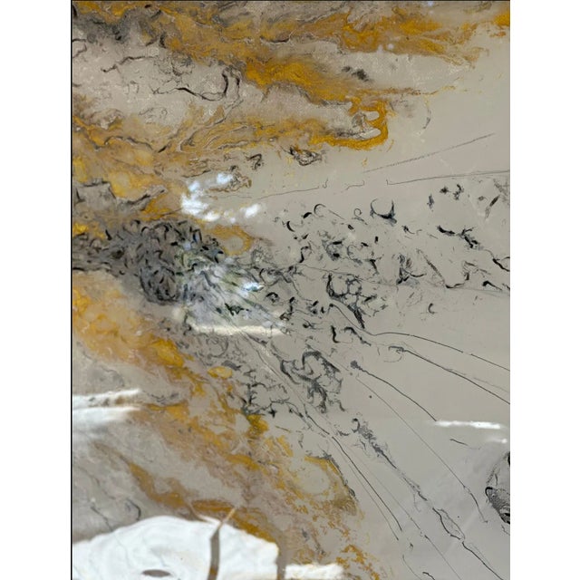 "Golden Wings" Contemporary Painting by Ksenia Turik | Chairish