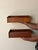 1960s Mid Century Danish Teak Floating Nightstands Wall Mounted Shelves, A Pair For Sale - Image 9 of 10