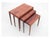 Mid-Century Scandinavian Modern Nesting Tables in Rosewood attributed to Johannes Andersen, 1960s, Set of 3 For Sale - Image 6 of 10