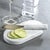 Contemporary Albora Marble Cutting Board with Knife, White Marble For Sale - Image 3 of 4