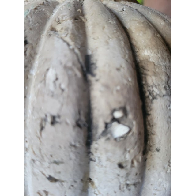Metal Vintage Classical Revival Urn With Patinated Metal Handles & Grape Motif For Sale - Image 7 of 12