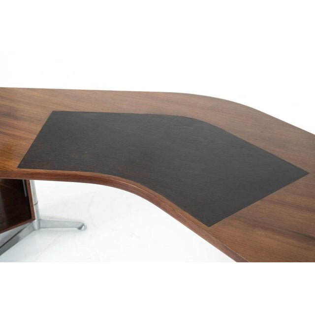 T96 Boomerang Desk by Osvaldo Borsani for Tecno, Italy, 1956 For Sale - Image 10 of 18