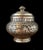 Antique Late 18th Century Islamic Copper Tinned Lidded Dish For Sale - Image 4 of 12