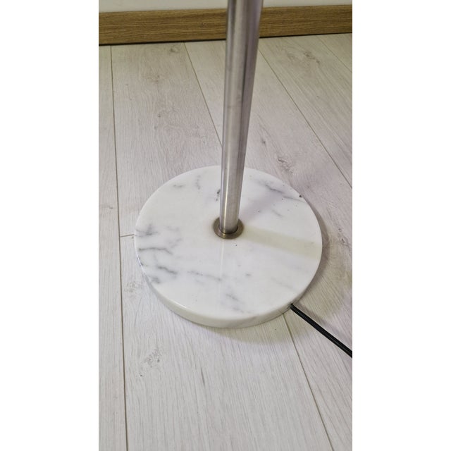 Silver Papavero Floor Lamp by Achille and Piergiacomo Castiglioni for Flos, 1980s, Set of 2 For Sale - Image 8 of 18