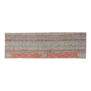 Hanwoven Vintage Kilim Runner For Sale