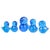 1970s Duck Figurines in Blue Art Glass by Josef Marcolin for FM Ronneby, 1970s, Set of 5 For Sale - Image 5 of 5