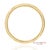Metal Vintage Tiffany & Co. 18k 750 Solid Yellow Gold Heart Shape Band Ring, Size 5 For Sale - Image 7 of 11