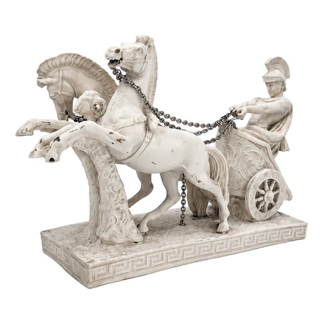 Italian Alabaster Sculpture from A. Santini, 1970s For Sale