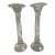 Torre Glass Candlesticks - Set of 2 For Sale