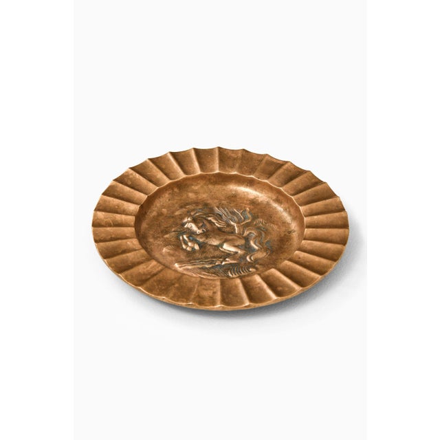 Bronze Tray attributed to Sven Larsson, 1950s For Sale - Image 3 of 5