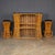 20th Century Italian Standing Dry Bar and Stools in Bamboo, 1960s, Set of 3 For Sale - Image 6 of 18