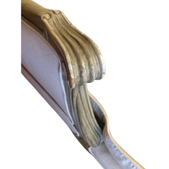 Wingback Pierre Deux Highland House Louis XV Style Designer Chairs and Ottoman - 3 Pieces For Sale - Image 4 of 12