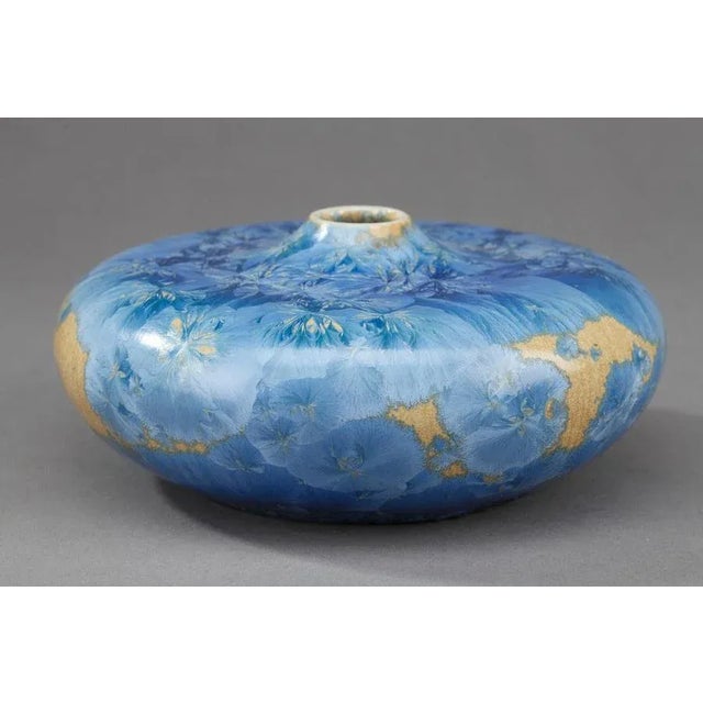 Small German Ceramic Vase, 1960s For Sale - Image 10 of 17