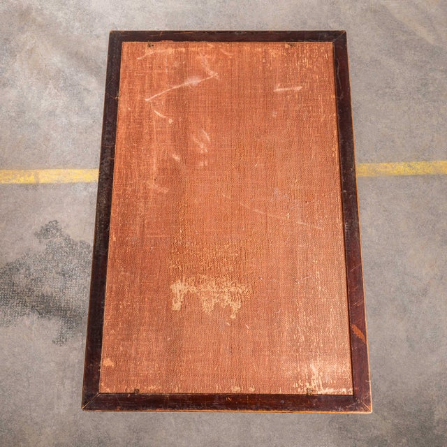 Vintage French Intricate Relief Cast Base Table, 1920s For Sale - Image 10 of 11