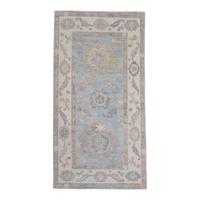Turkish Oushak Rug 3' x 5'8" For Sale