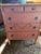 Red 1930’s Dresser Bureau For Sale - Image 8 of 8