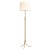 Height-Adjustable Floor Lamp in Brass with Lamp Shade attributed to Josef Frank, 1950s For Sale - Image 6 of 6
