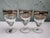 Vintage Mid-Century Modern Handmade Ussr Crystal Decanter & Six Cordial Glasses Set With Gold Bands, Barware - 7 pcs For Sale In Orlando - Image 6 of 11