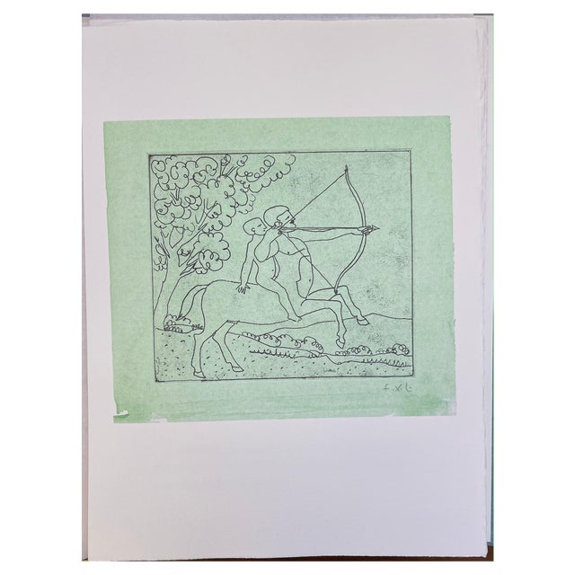 François-Xavier Lalanne, Centaur, 2005, Etching For Sale