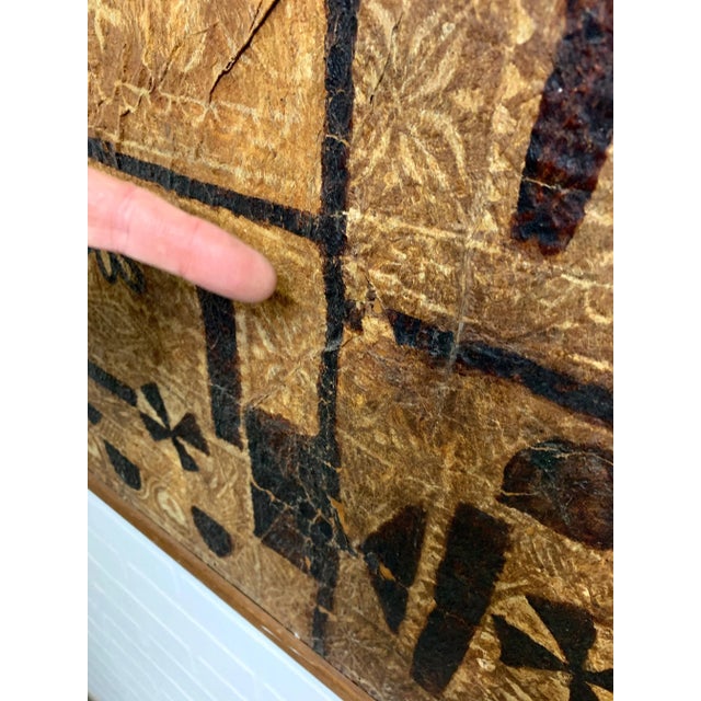 South Pacific Bark Cloth Design For Sale - Image 11 of 13