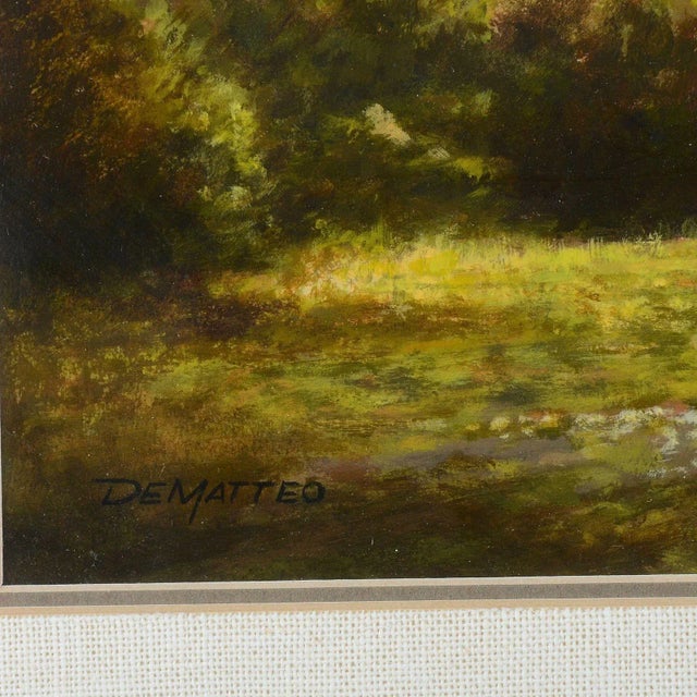 Dave DeMatteo "Alisos Canyon Road" Acrylic Painting For Sale - Image 4 of 5