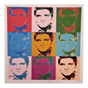 After Andy Warhol, Elvis Presley, 1980s, Lithograph