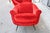 Armchairs in Red Velvet from Framar, 1950s, Set of 2 For Sale - Image 6 of 15