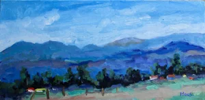 Desertscapes — Hidden Valley Hills Oil Landscape