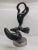 1980s Large 20" Solid Bronze Abstract Organic Modern Sculpture Verdigris Patina 40 LBS For Sale - Image 11 of 17