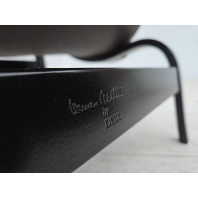 Swedish Pernilla Lounge Chair in Leather by Bruno Mathsson for Dux, 1970s For Sale - Image 15 of 18