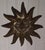 1970s Vintage Sun Wall Relief in Brass, 1970s For Sale - Image 5 of 5