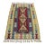 1970s Scandinavian Geometric Yellow Cappadocia Kilim Rug For Sale