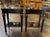 Traditional Pair of Black Lacquered Jansen Manner Side Tables For Sale - Image 3 of 6