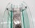 Aqua Glass Wall Lamps by Veca, 1970s, Set of 2 For Sale - Image 8 of 10