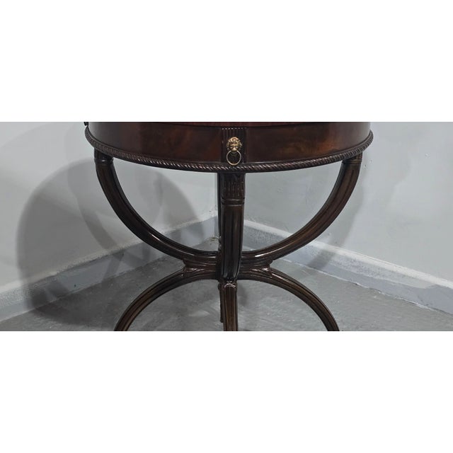 Mahogany Occasional Centre Table, 1920 For Sale - Image 9 of 14